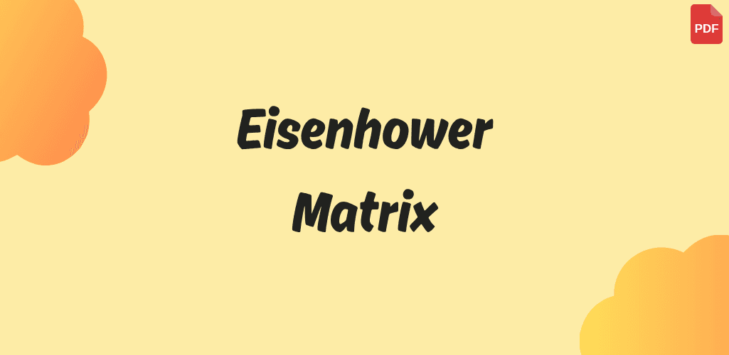 Eisenhower Matrix: Task Prioritization